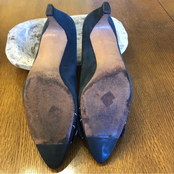 EVAN PICONE Blue Bow Heels - Picture 7 of 10